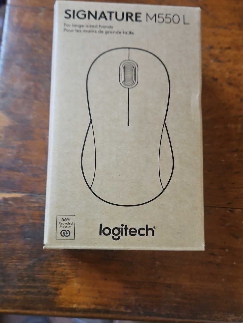 Logitech Signature M550 L Full Size Wireless Mouse - for Large Sized Hands